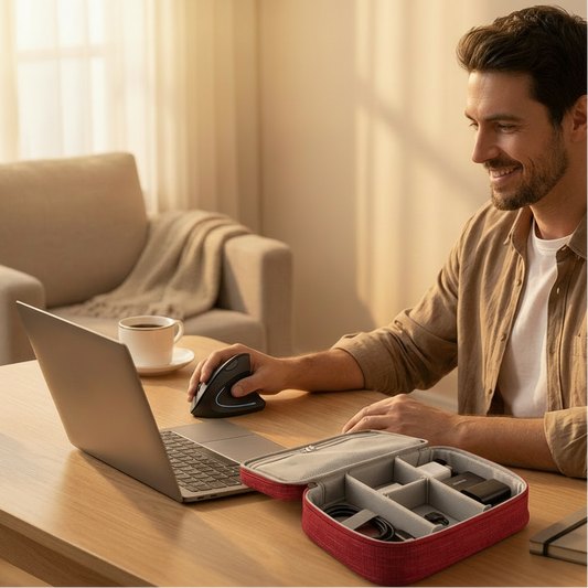 Accessoire de télétravail ergonomique pour bureau minimaliste