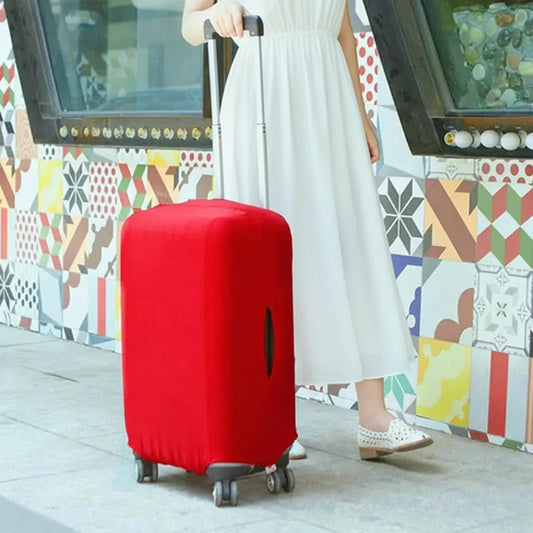 Housse de protection pour valise en tissu extensible spandex