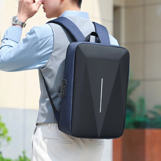Sac à dos anti-vol avec fermetures sécurisées pour protection des effets personnels
