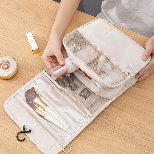 Sac cosmétique de voyage avec poches multiples