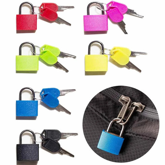 Mini cadenas en acier robuste avec clés - vue principale