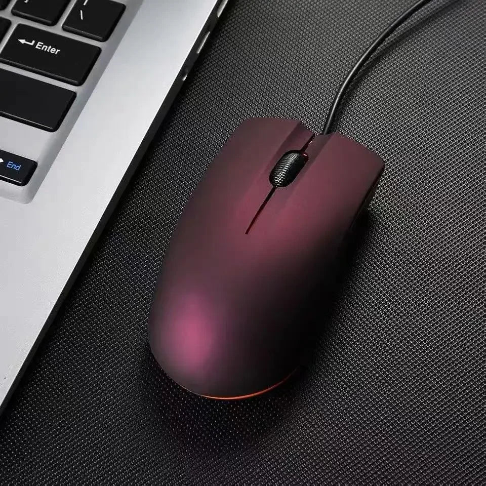 Souris filaire ergonomique ambidextre