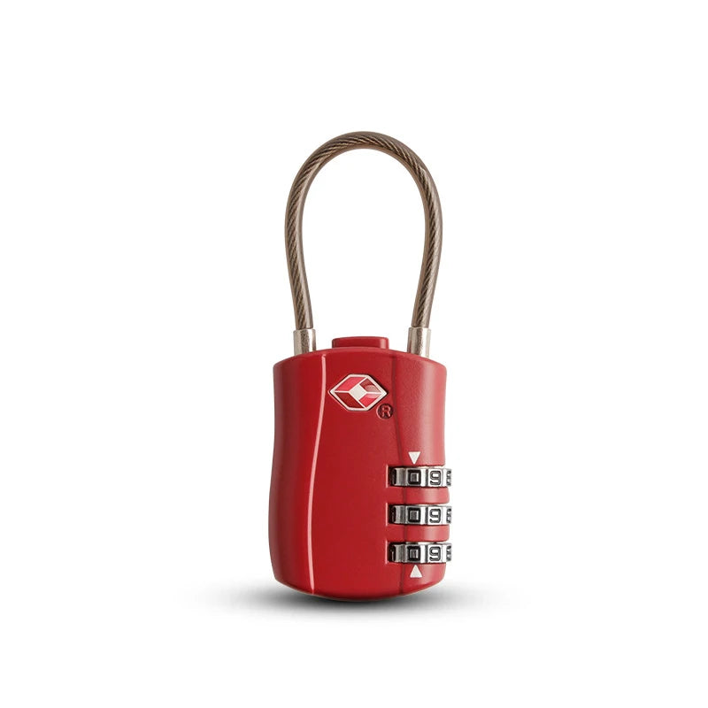 Cadenas de Bagage TSA Approuvé à Combinaison 3 Chiffres pour Valise et Sac de Voyage