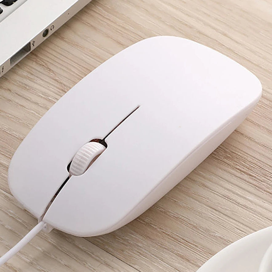 Souris optique filaire ergonomique pour travail à domicile