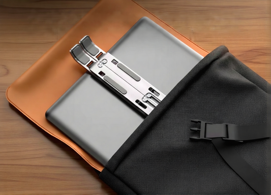Support de bureau portable pour ordinateur en environnement flexible