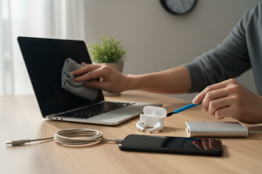 Équipement ergonomique pour ordinateur portable en usage professionnel