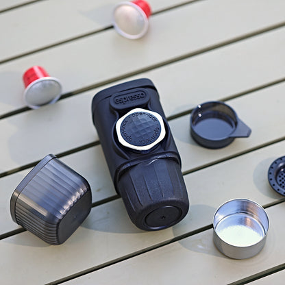 Cafetière portable à pression pour capsules