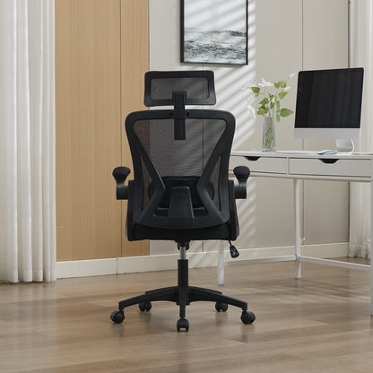Chaise de bureau ergonomique avec support lombaire ajustable