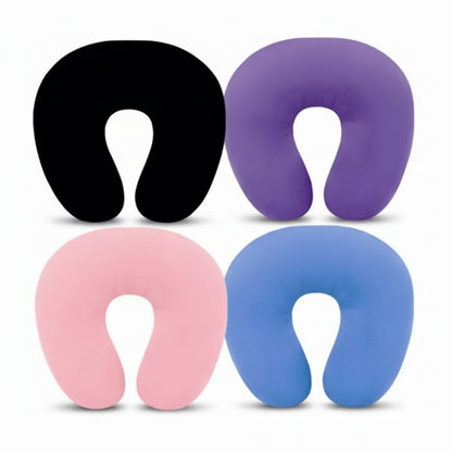 Coussin de voyage gonflable en forme de U pour le cou