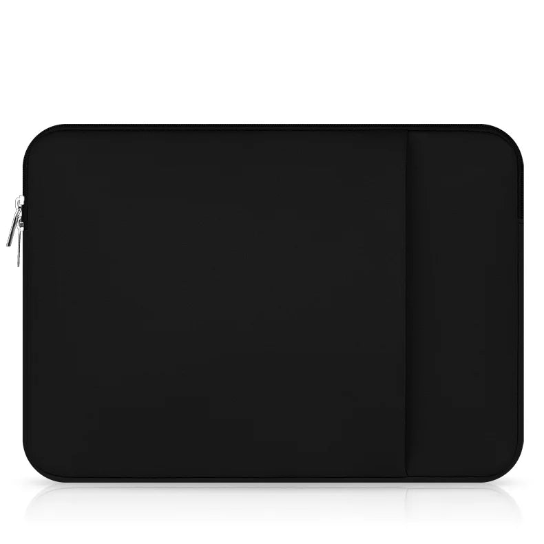 Étui en néoprène rose pour ordinateur portable - Vue d'ensemble du design adapté aux ordinateurs 12-15.6 pouces