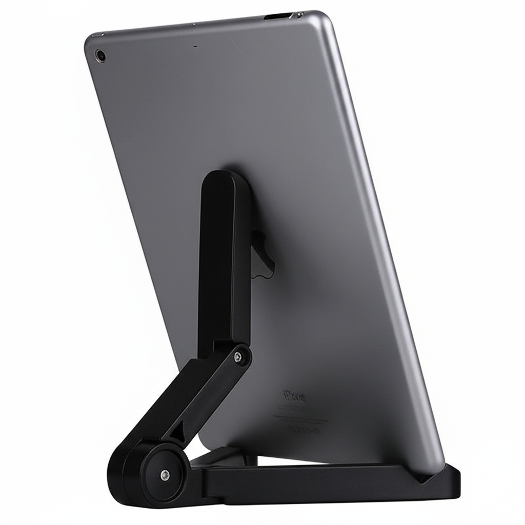 Support réglable avec structure triangulaire stable pour tablettes 7-12.9 pouces