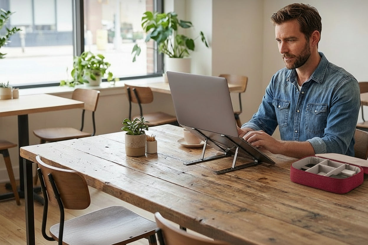 Accessoire Flexymo pour améliorer le confort et la productivité au bureau