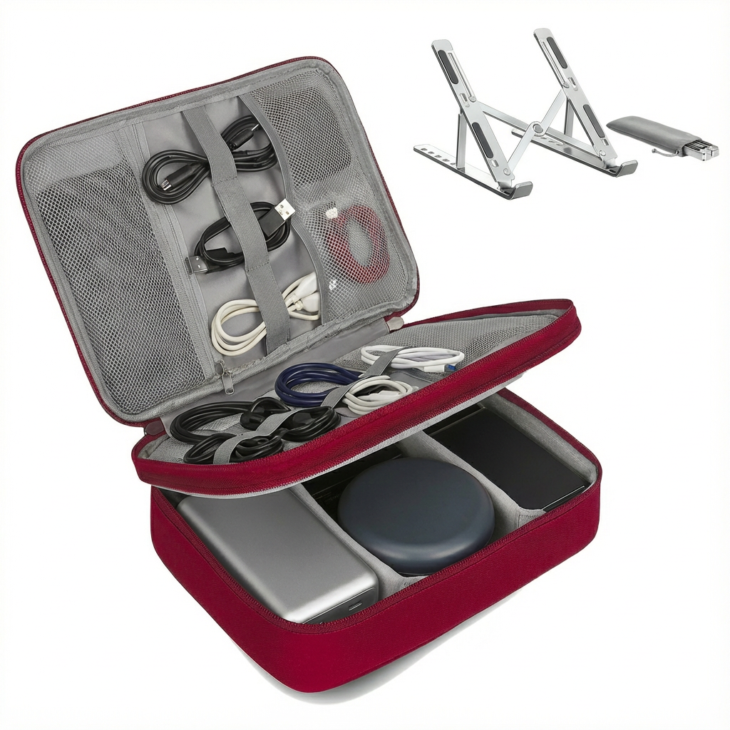 Pack d'accessoires ergonomiques pour télétravail et bureau nomade
