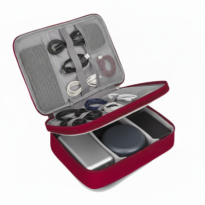 Accessoire de rangement tech pour bureau nomade et télétravail