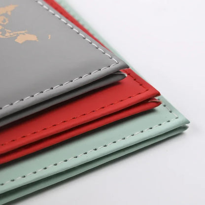 Étui passeport élégant en simili cuir design marbre