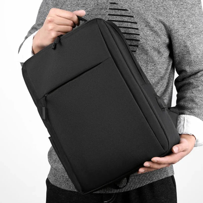 Elegant lock-shaped decoration detail on women's backpack