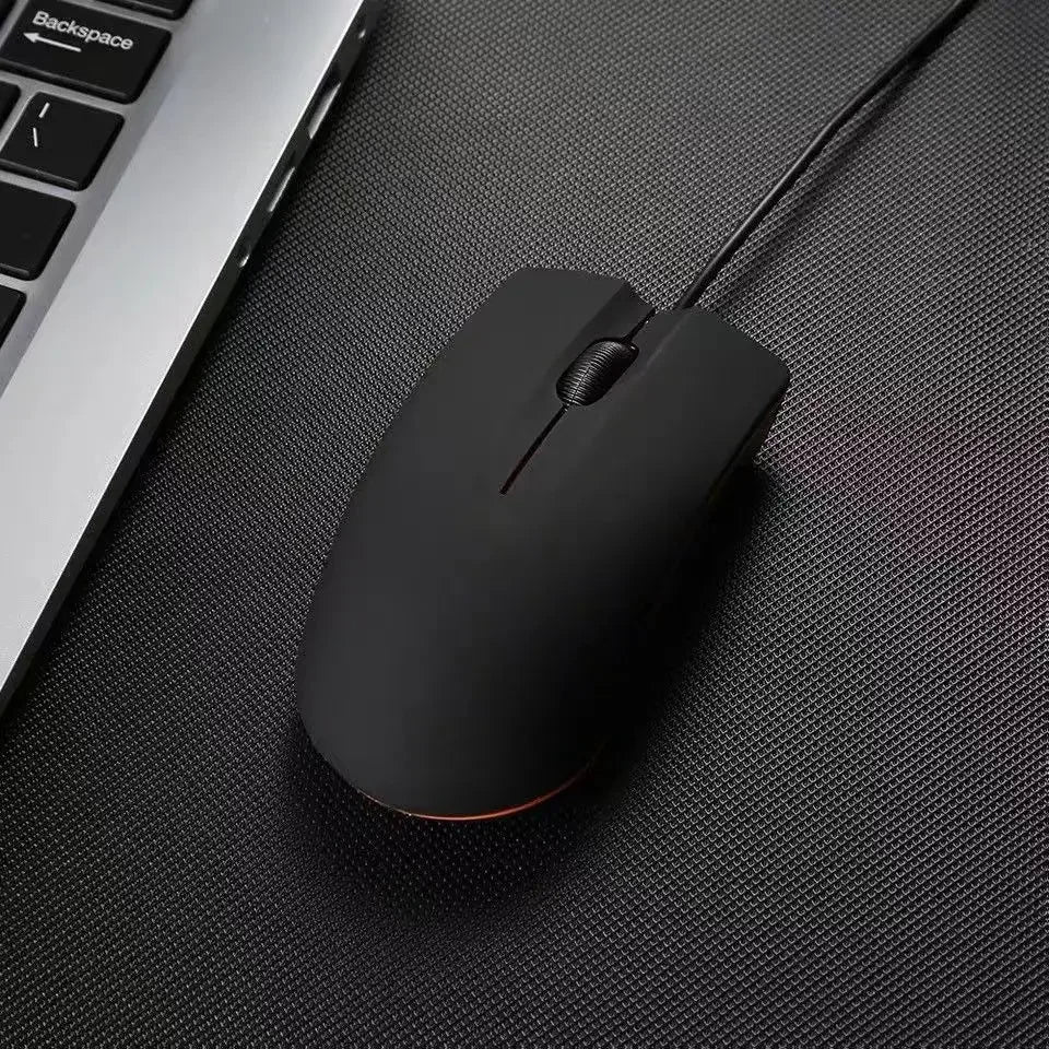 Souris USB filaire emballage produit