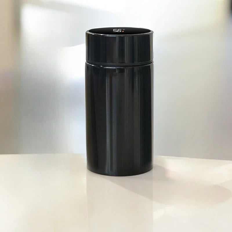 Thermos en acier - vue du dessus