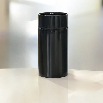 Thermos en acier - vue du dessus
