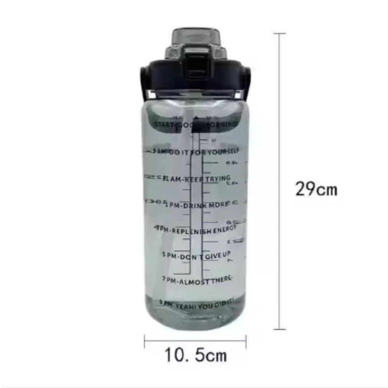 Récipient 2L en utilisation