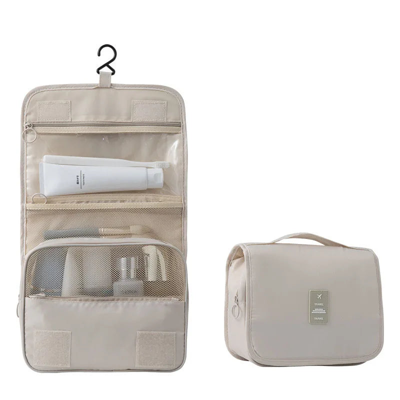 Sac de toilette rectangulaire avec poignée