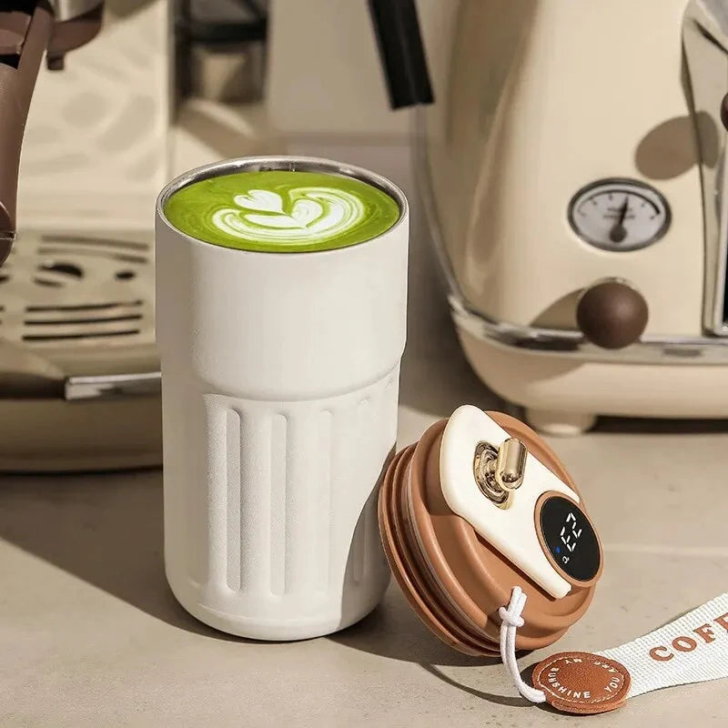 Gourde isotherme intelligente pour voiture et bureau