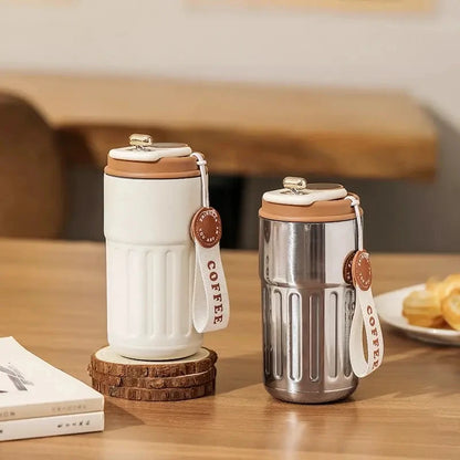 Thermos en acier inoxydable avec écran LED de température