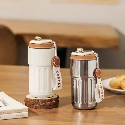 Thermos en acier inoxydable avec écran LED de température