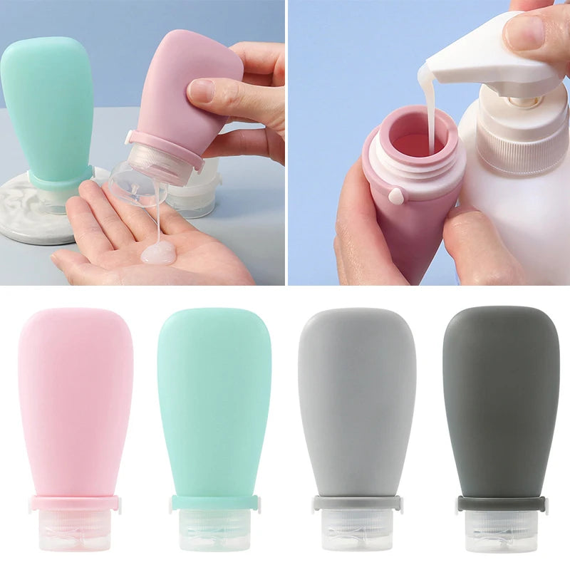 Flacon souple en silicone 30ml 60ml 90ml