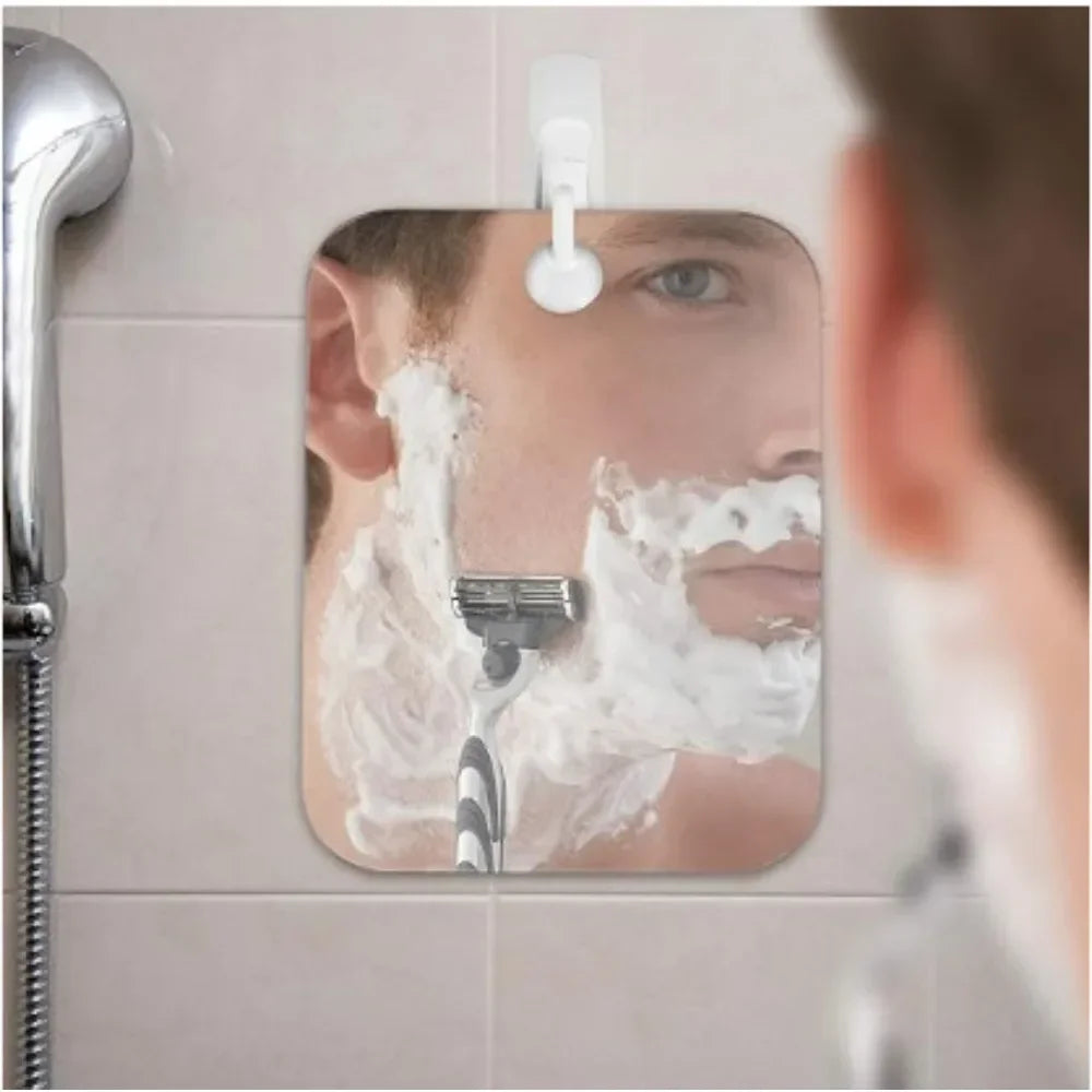 Miroir grossissant portable en plastique pour rasage