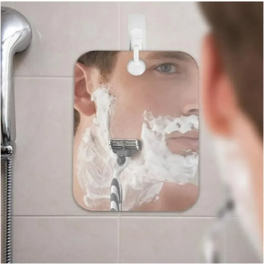 Miroir grossissant portable en plastique pour rasage