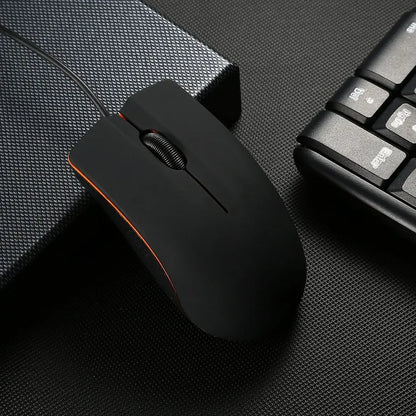 Souris filaire USB patins antidérapants