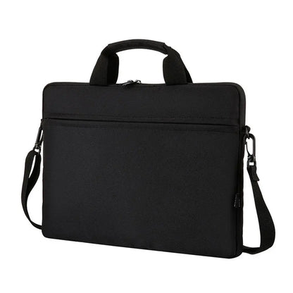 Étui en polyester noir pour ordinateur portable 13,3, 14 et 15,6 pouces