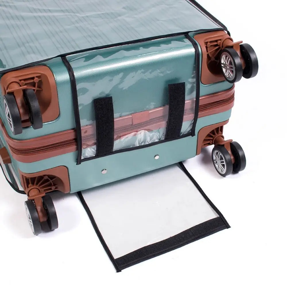 Housse imperméable transparente pour bagage de voyage