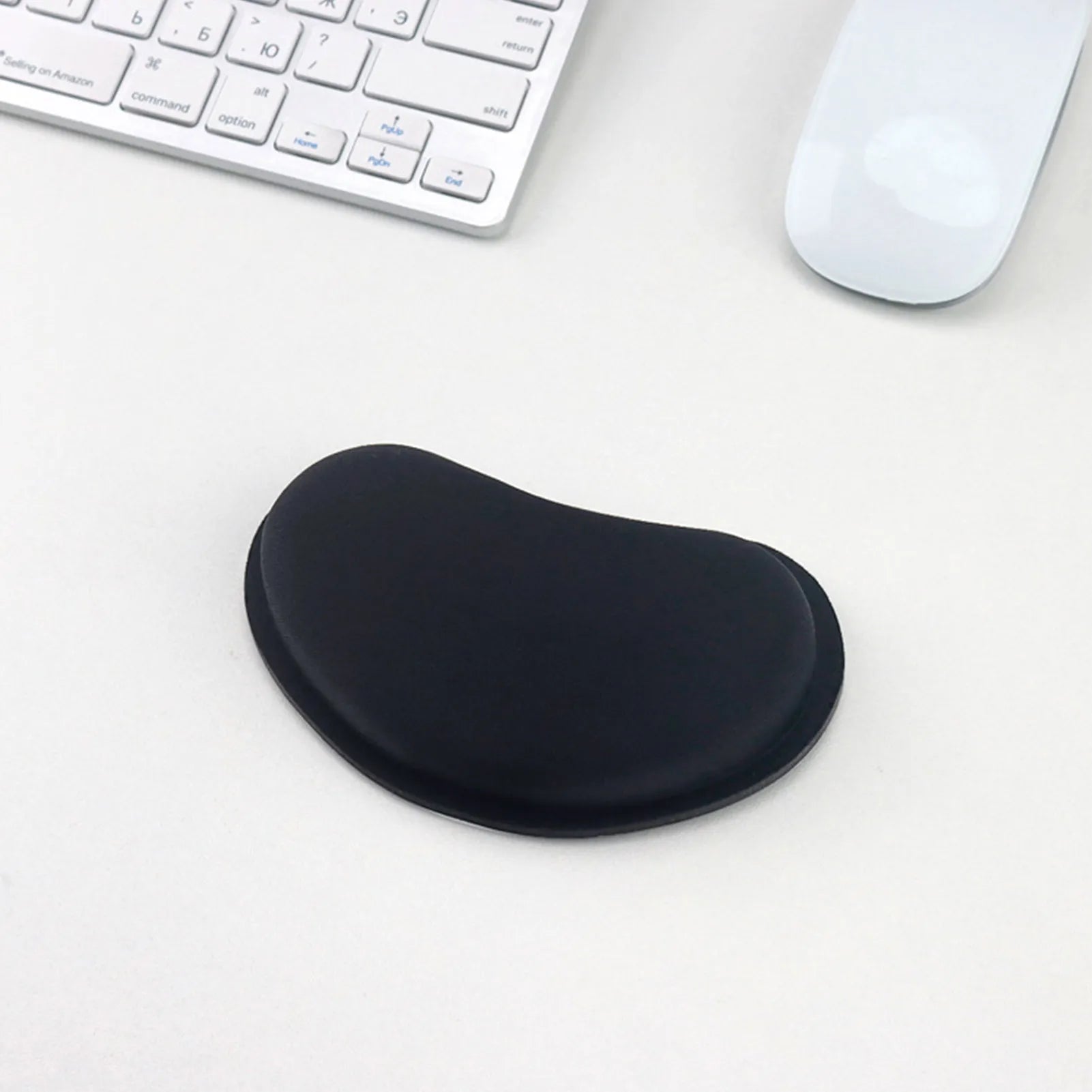 Détail de la surface du repose-poignet en EVA pour un soutien doux
