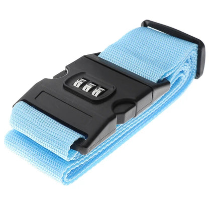 Sangle de Bagage Sécurisée avec Cadenas à Code - Accessoire de Voyage Robuste