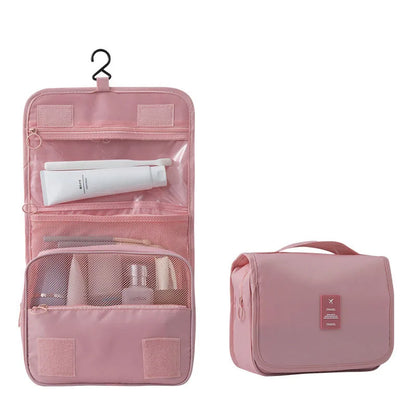 Trousse cosmétique de voyage - détail des poches