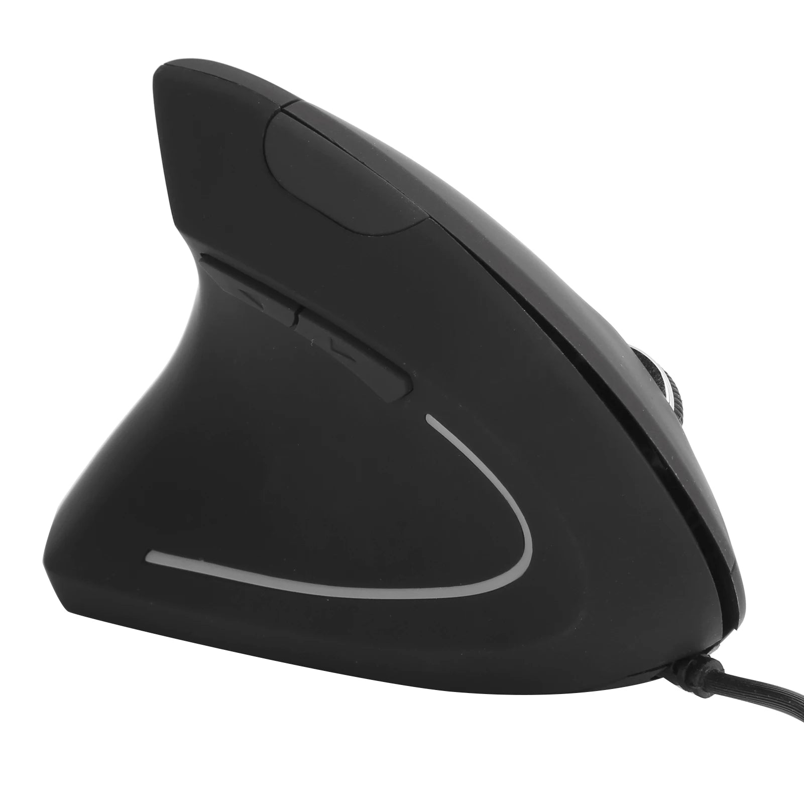 Souris ergonomique verticale pour gauchers - Vue côté droit