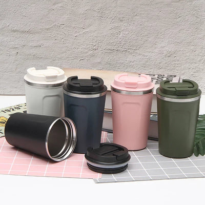 Tasse à café isotherme en acier inoxydable - vue principale