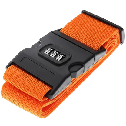 Sangle de Bagage Sécurisée avec Cadenas à Code - Accessoire de Voyage Robuste