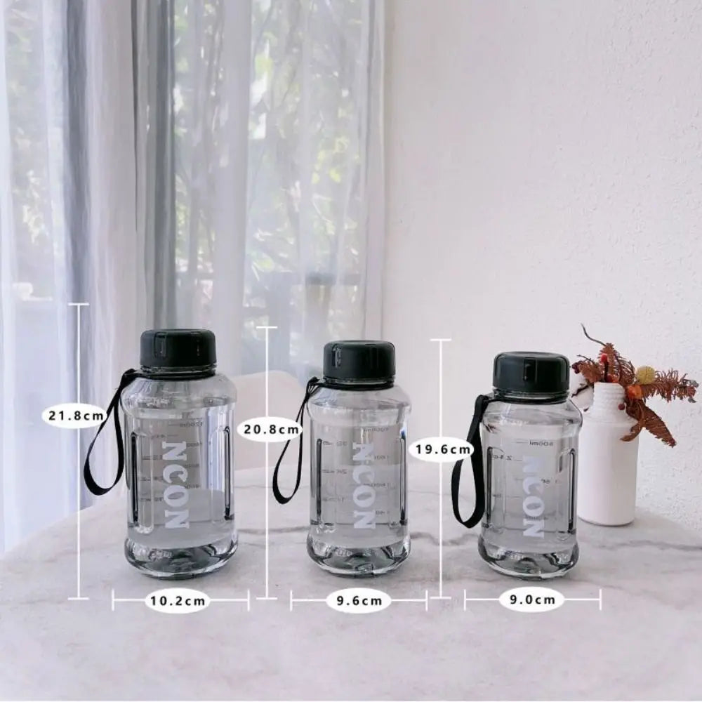 Gourde plastique design moderne multicolore