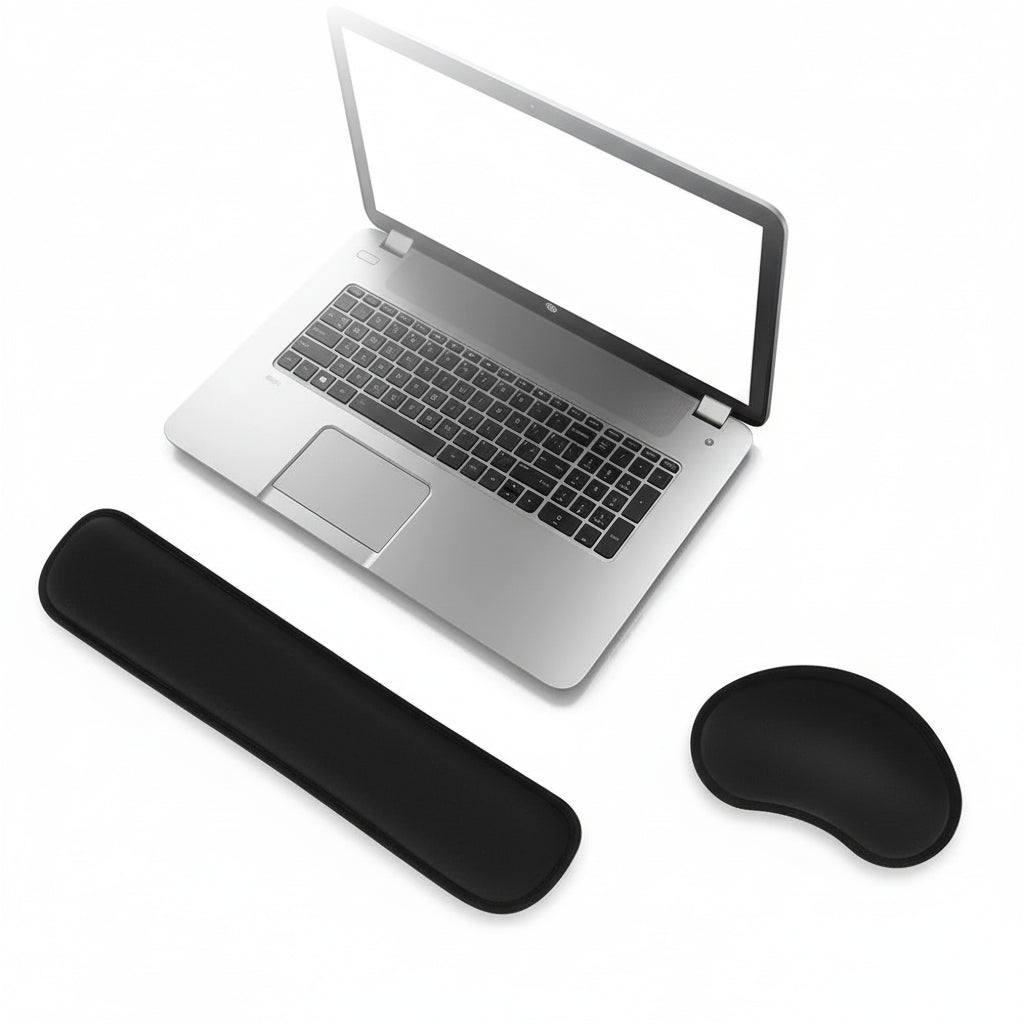 Repose-poignet en silicone pour souris, design ergonomique