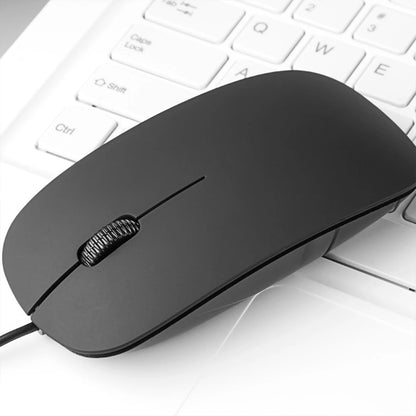 Souris filaire ultrafine avec connexion USB pour bureau