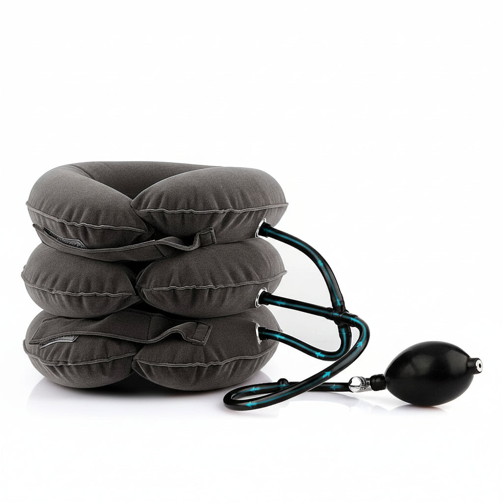 Attelle cervicale gonflable pour douleurs chroniques du cou et des épaules