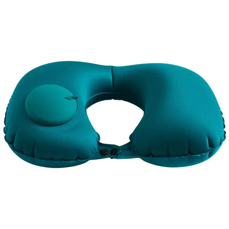 Coussin cervical gonflable pour avion et bureau