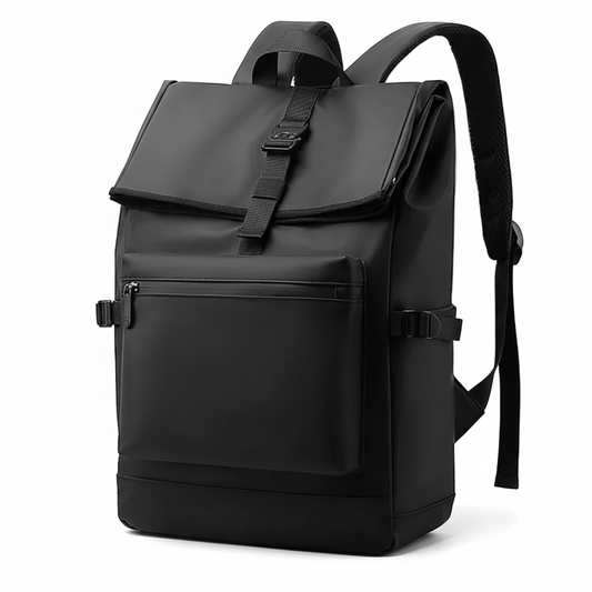 Sac à dos urbain noir pour homme - Vue principale rucksack business de qualité