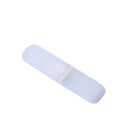 Rangement brosse à dents plastique transparent