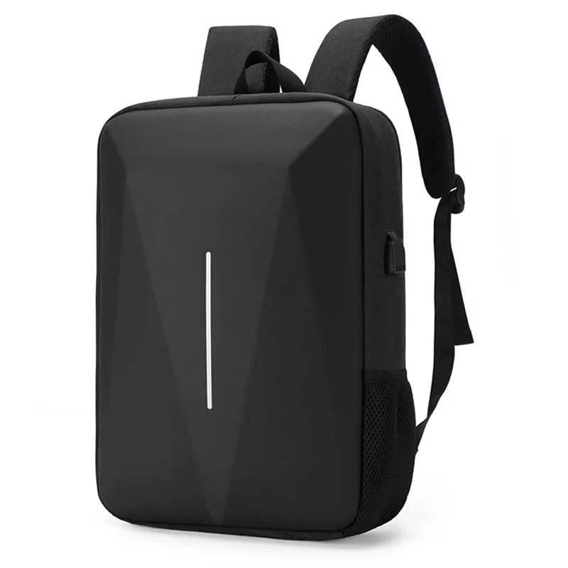 Vue détaillée du sac à dos professionnel avec protection anti-vol et anti-choc
