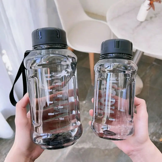 Bouteille d'eau en plastique grande capacité 850ml 1100ml 1300ml