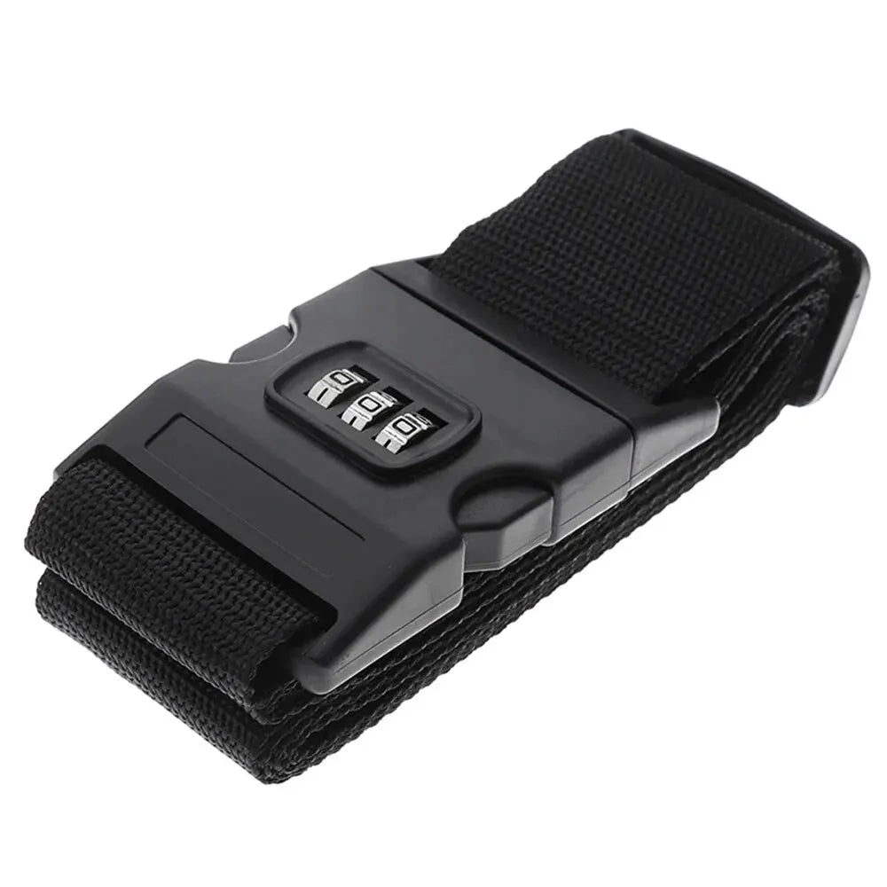 Sangle de Bagage Sécurisée avec Cadenas à Code - Accessoire de Voyage Robuste